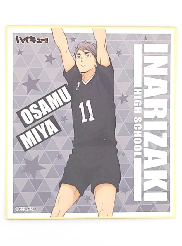 Haikyuu Osamu Miya Shikishi
