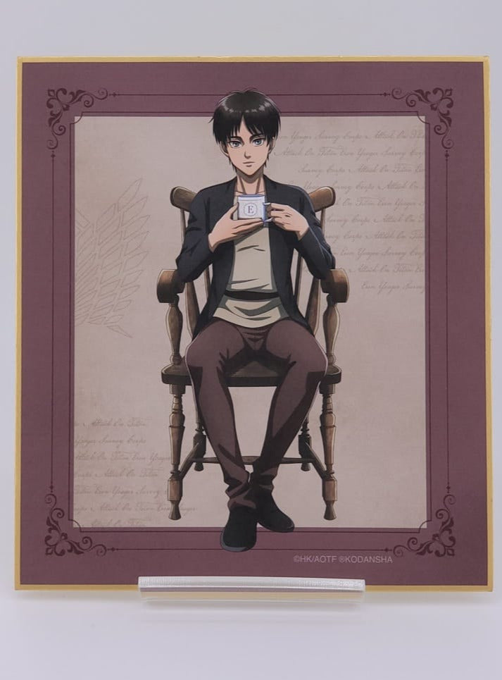 Attack on Titan Eren Shikishi