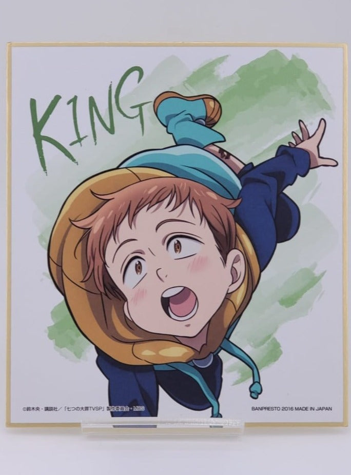 Seven Deadly Sins King Shikishi