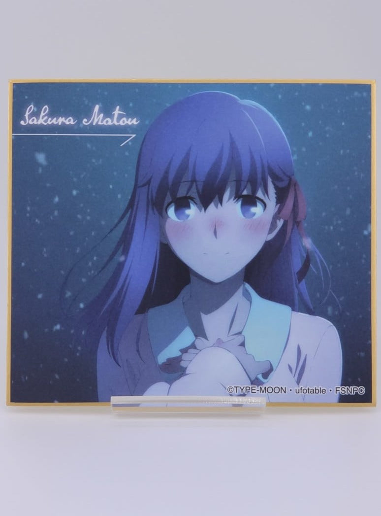 Fate Sakura Shikishi