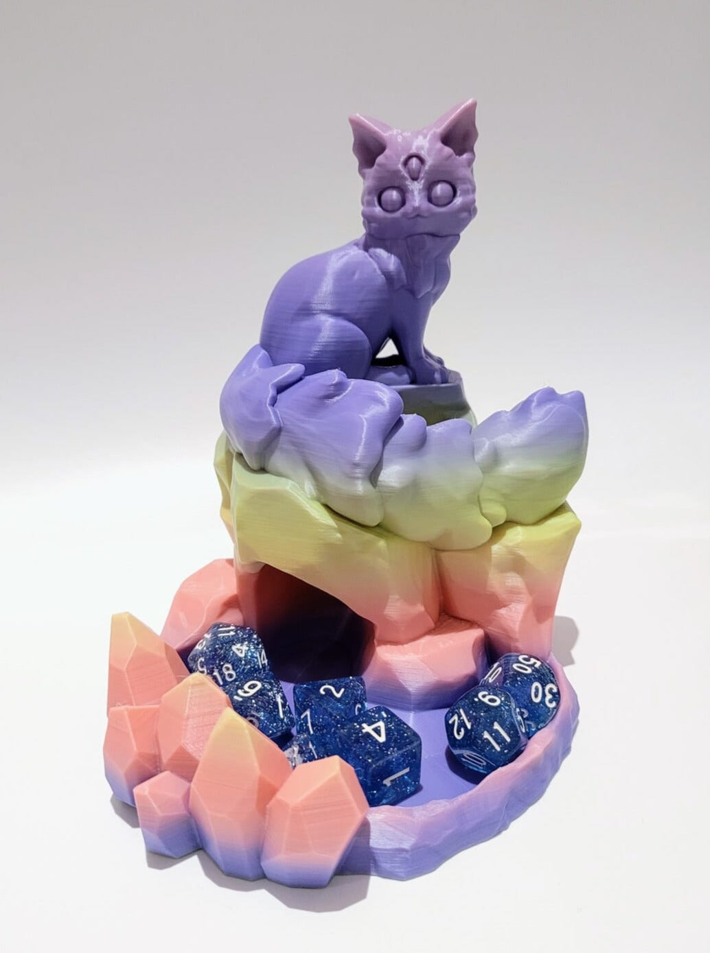 Arcadia Würfelturm (ohne Würfel) 3D Druck Statue