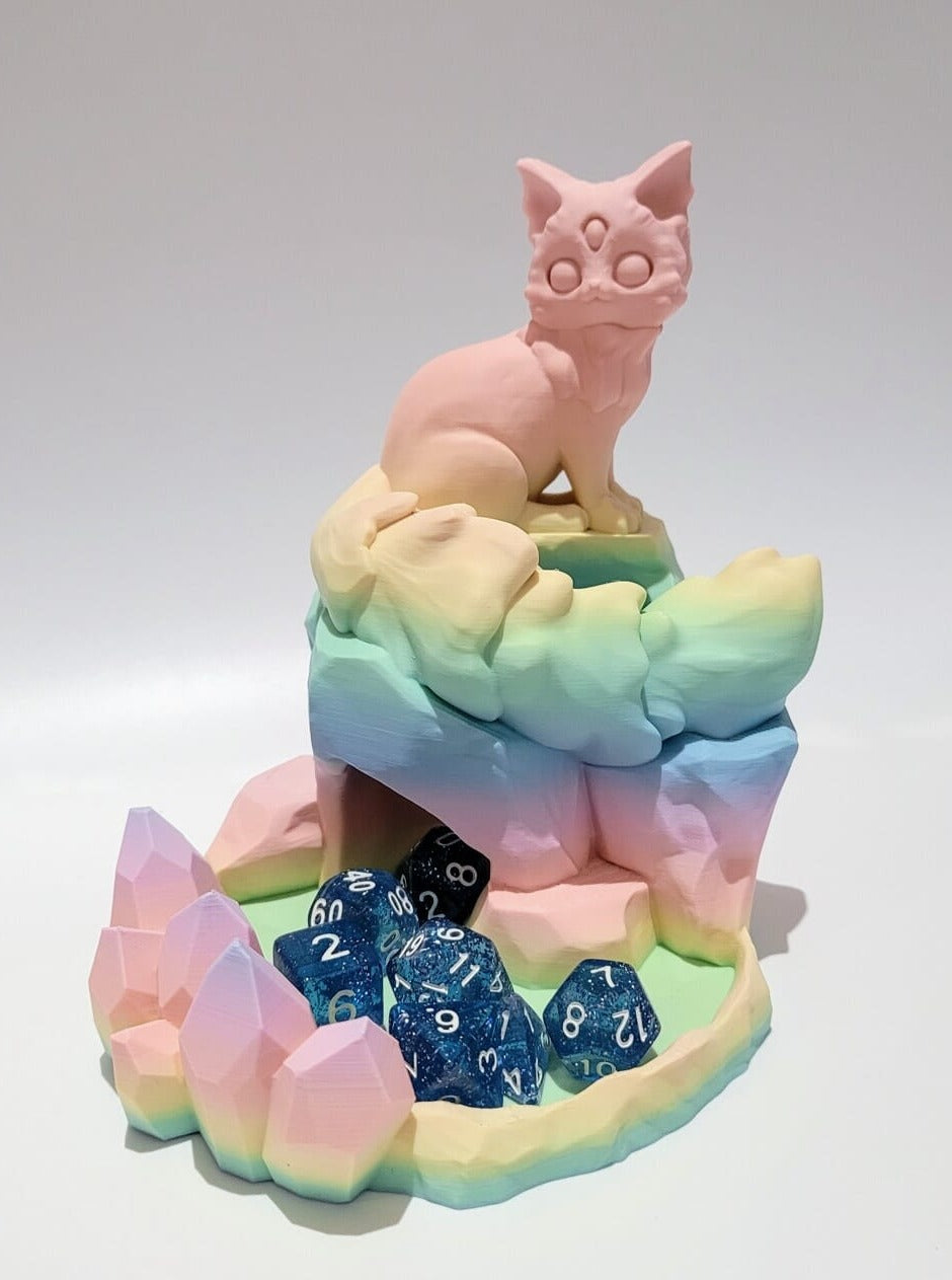 Arcadia Würfelturm (ohne Würfel) 3D Druck Statue