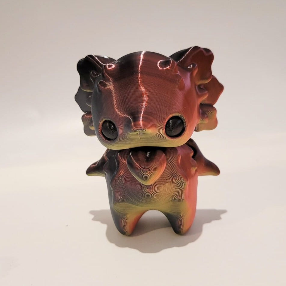 Axolotl Pixie 3D Druck 8,5cm Figur
