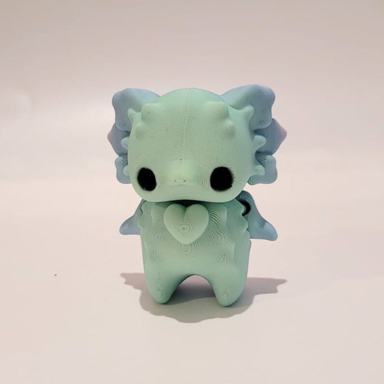 Axolotl Pixie 3D Druck 5cm Figur