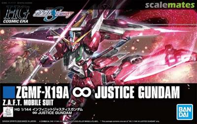 Gundam INFINITE JUSTICE ZGMF-X19A High Grade Plastic Model Kit 1/144
