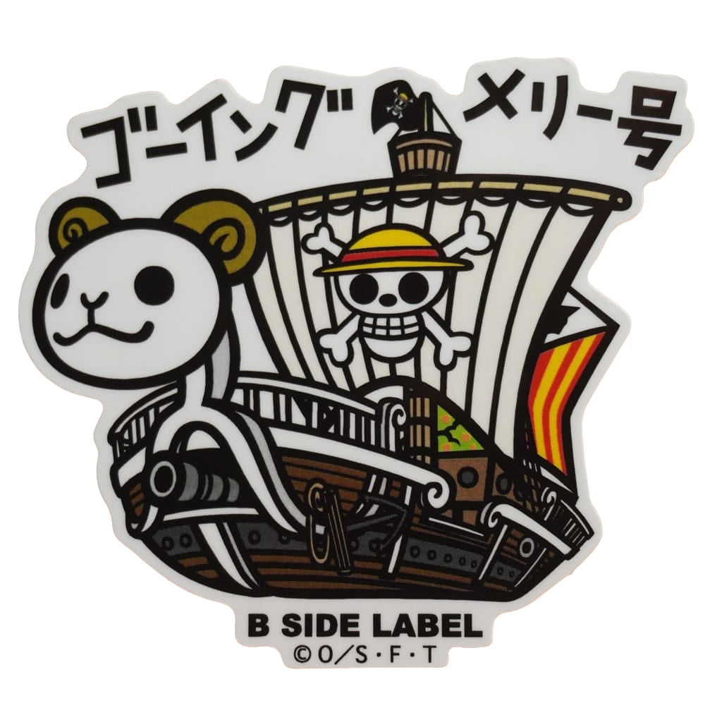 One Piece Flying Lamb B-Side Label Sticker