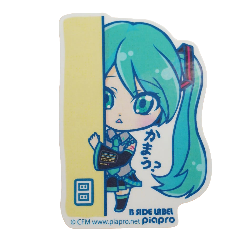 Hatsune Miku Vocaloid B-Side Label Sticker