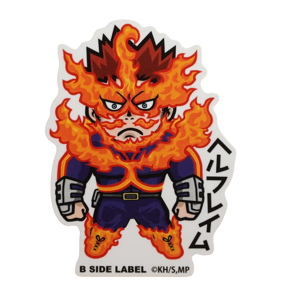 My Hero Academia Endeavor B-Side Label Sticker