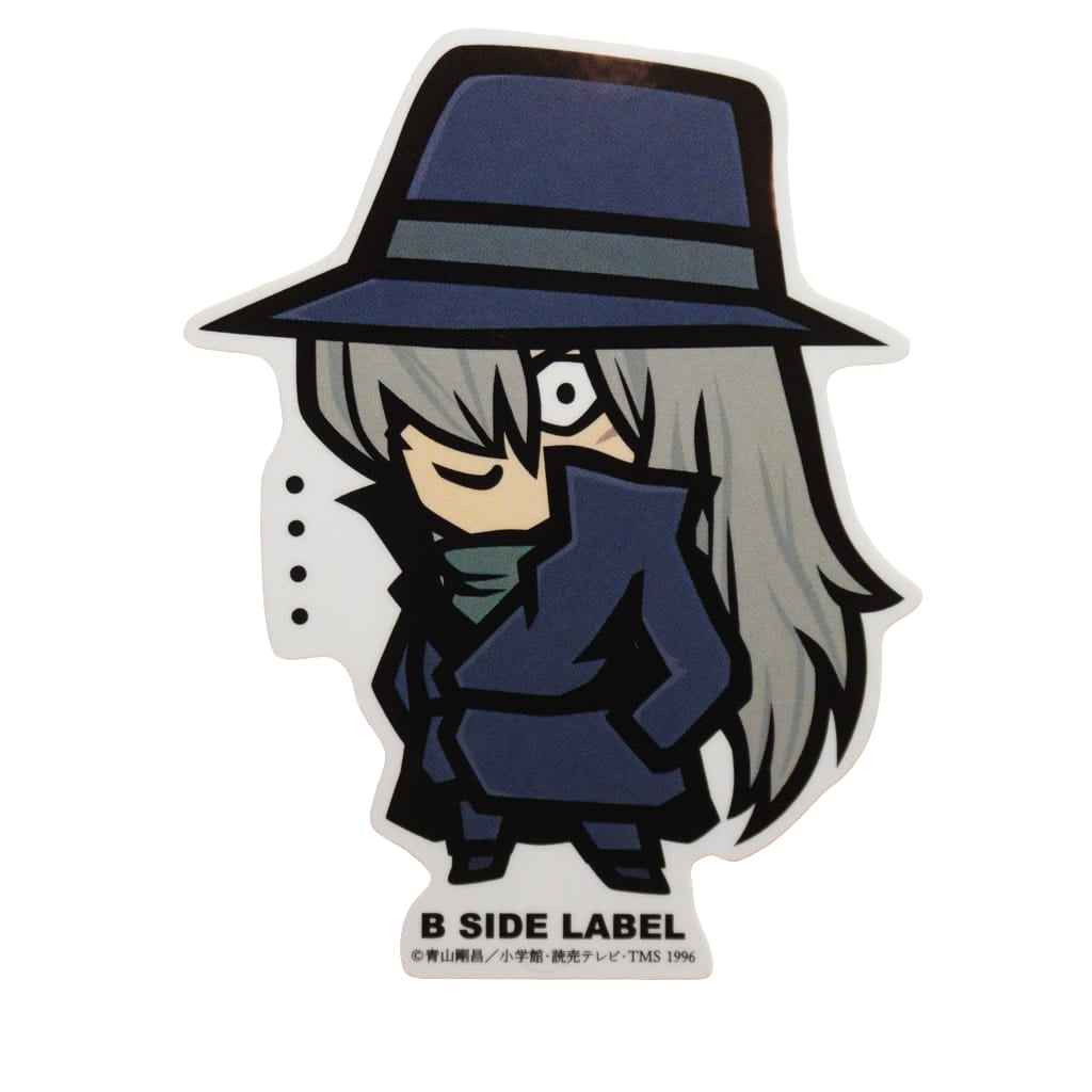 Detektiv Conan Gin B-Side Label Sticker