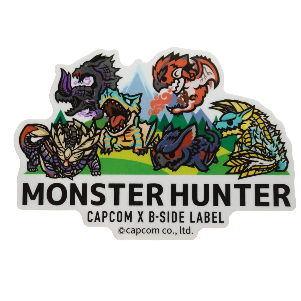 Monster Hunter B-Side Label Sticker