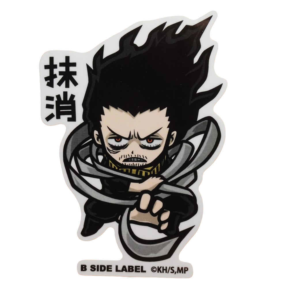 My Hero Academia Shota Aizawa B-Side Label Sticker
