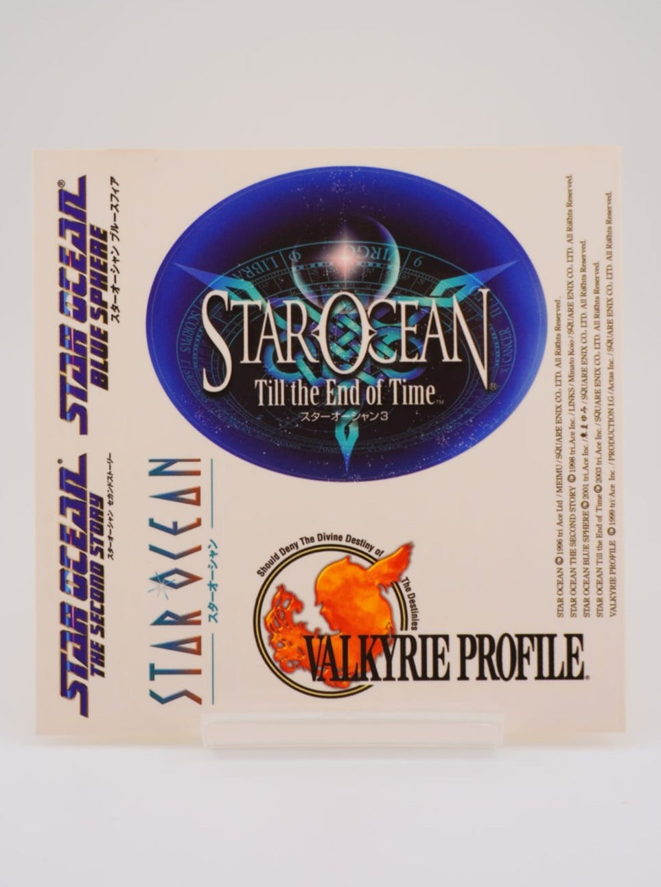 Star Ocean & Valkyrie Profile Sound Track THE BEST