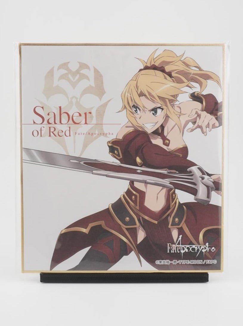 Fate Saber of Red Shikishi