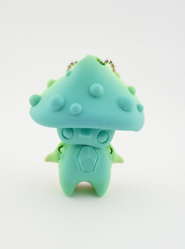 Mushroom Pixie 3D Druck Fidget 7cm Figur / Anhänger