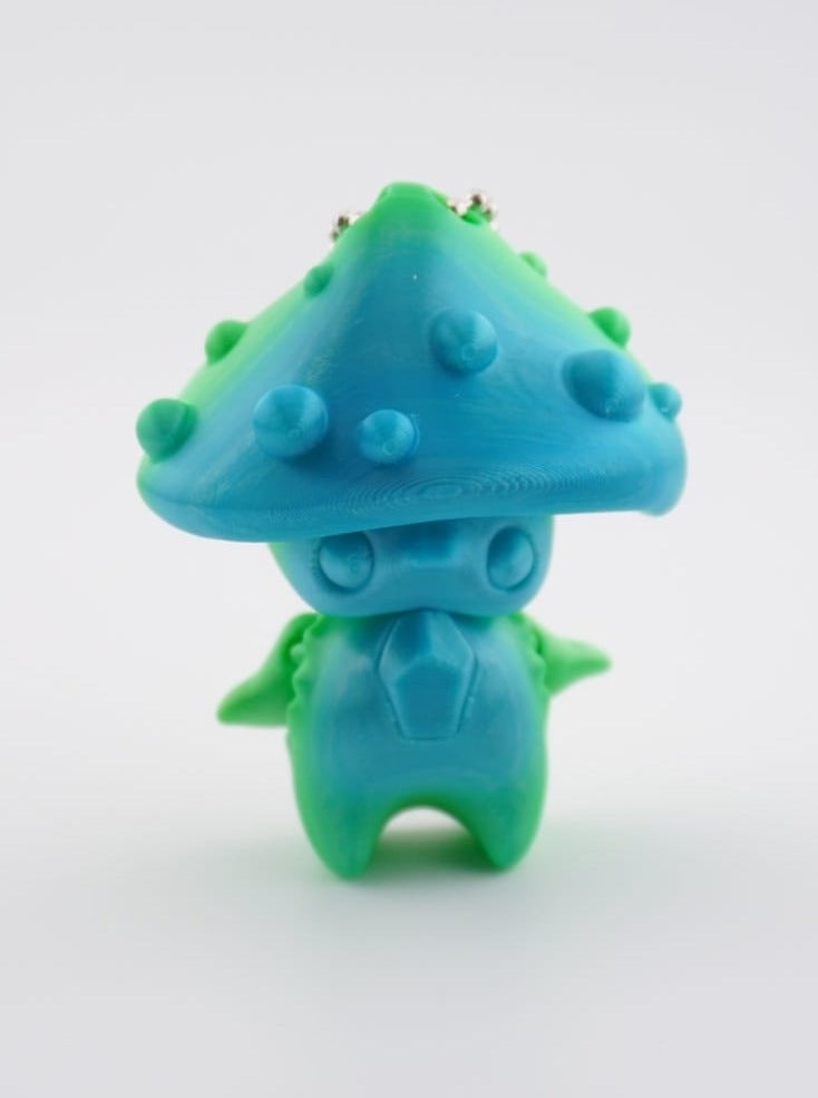 Mushroom Pixie 3D Druck Fidget 7cm Figur / Anhänger