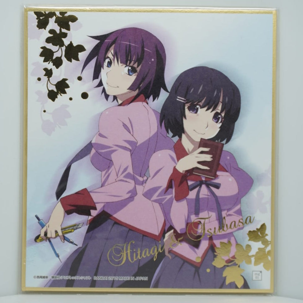 Monogatari Hitagi & Tsubasa Shikishi