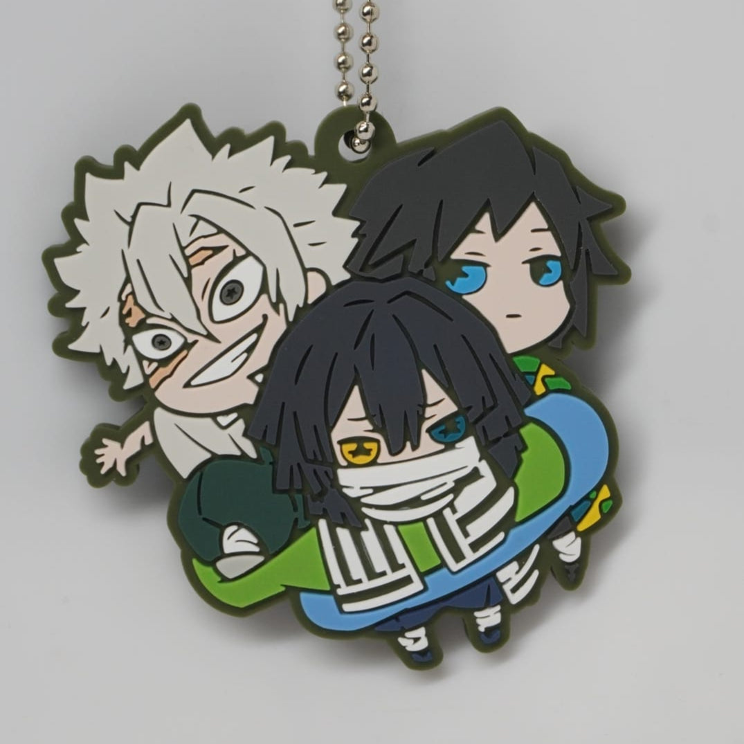 Demon Slayer Obanai, Giyu Tomioka & Sanemi Anhänger