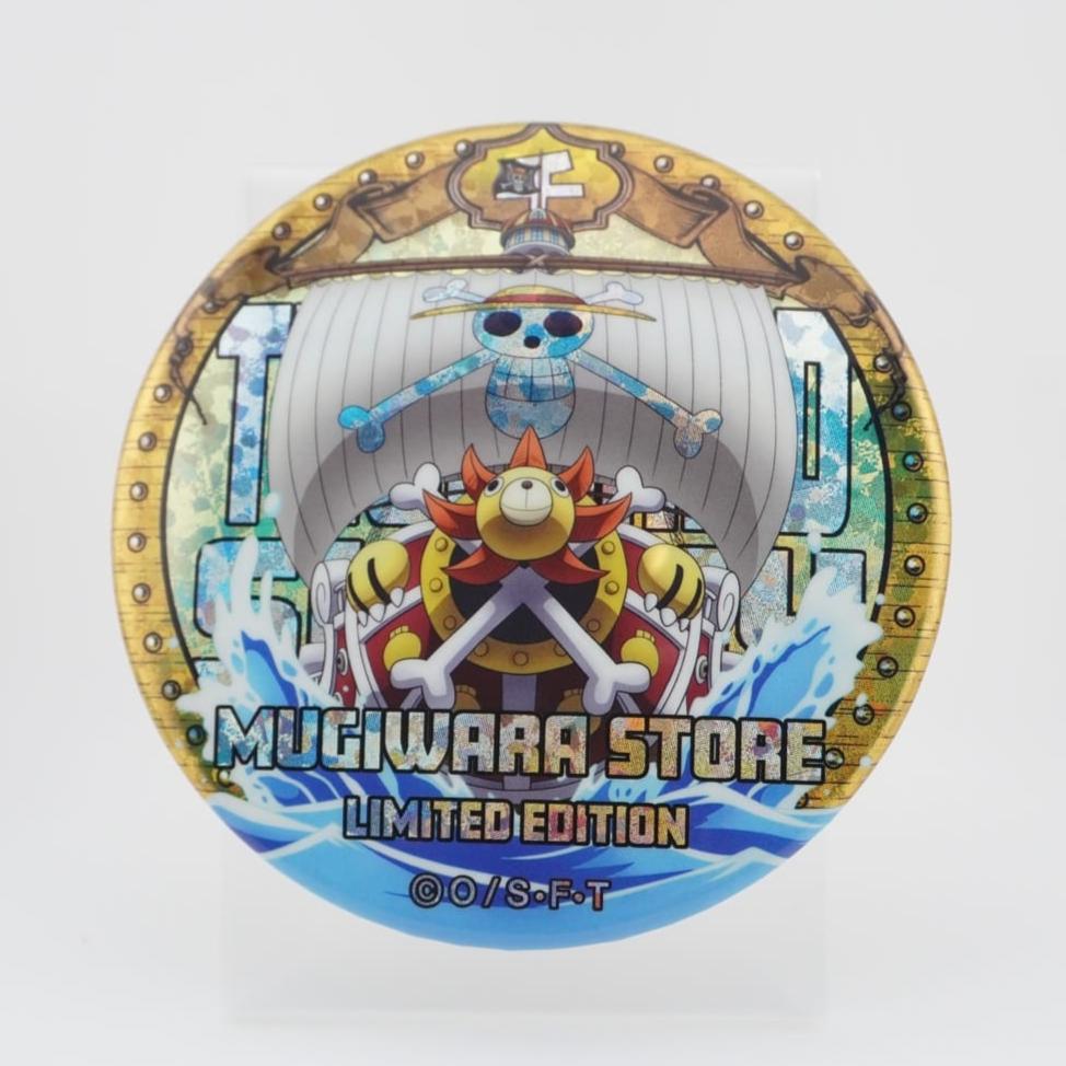 One Piece Mugiwara Store Limited Edition 7,5cm Glitzer Button