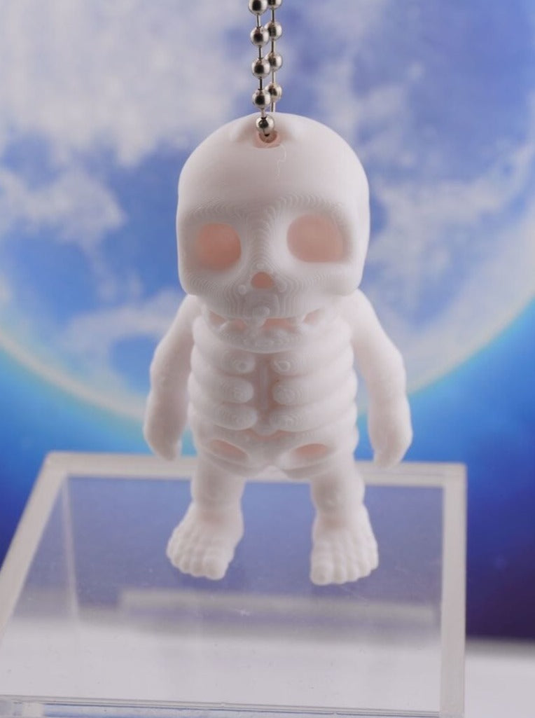 Tiny Skeleton 3D Druck Wackel Figur Anhänger