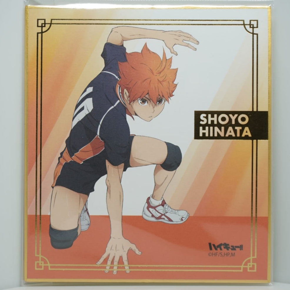 Haikyuu Shoyo Hinata Shikishi