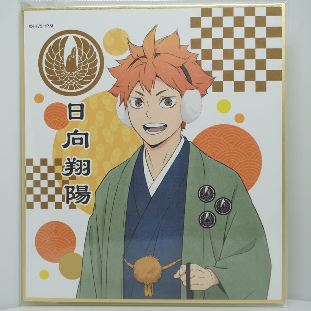Haikyuu Shoyo Hinata Shikishi