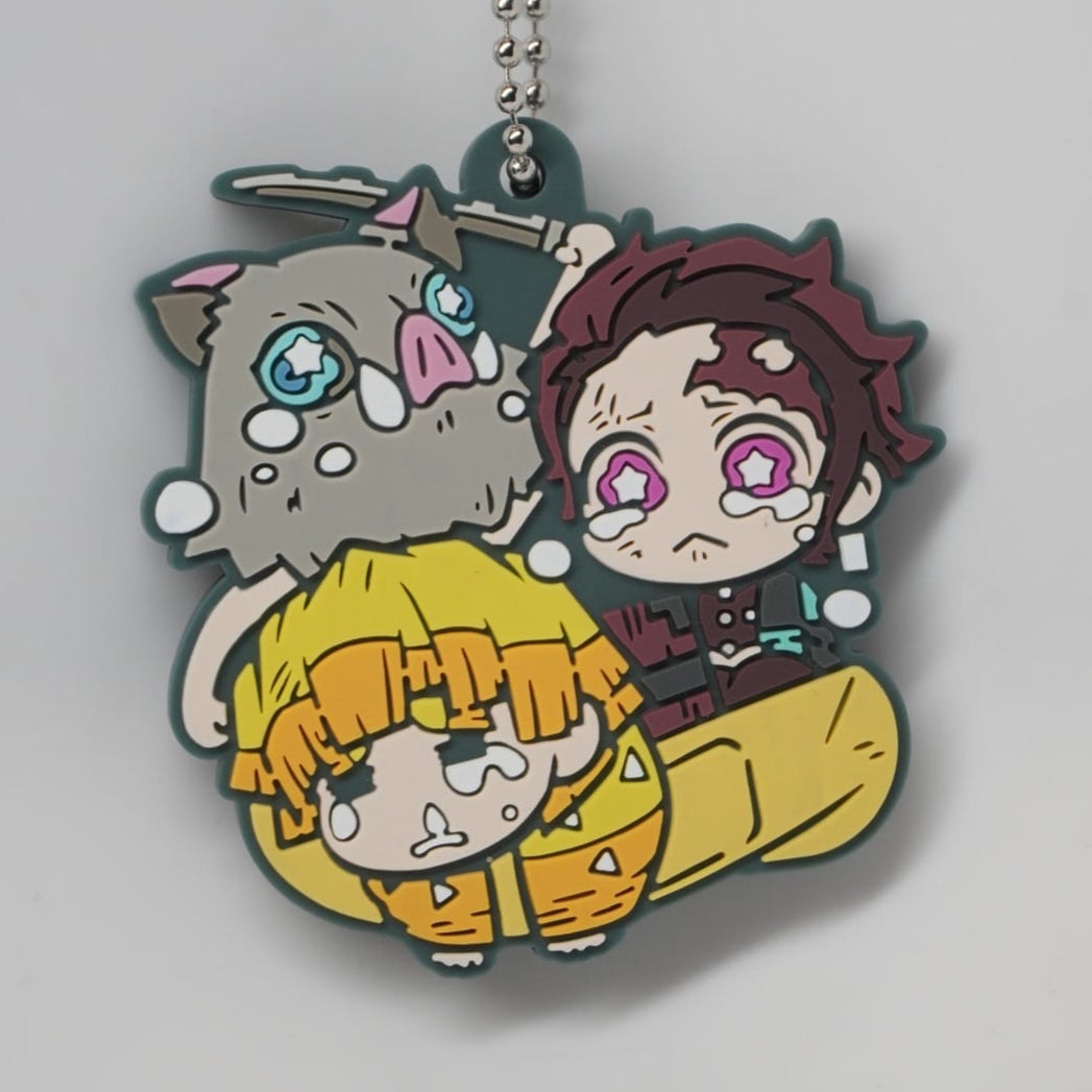 Demon Slayer Tanjiro, Zenitsu & Inosuke Anhänger