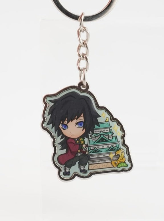 Demon Slayer Giyu Tomioka Metall Anhänger