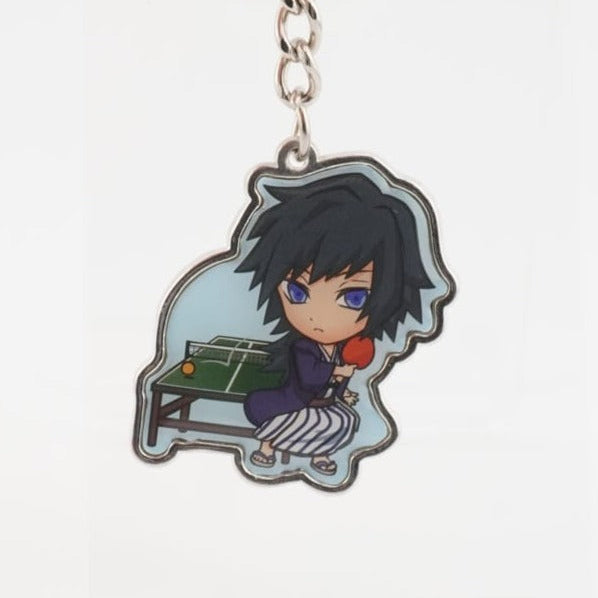 Demon Slayer Giyu Tomioka Metall Anhänger