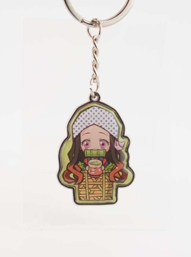 Demon Slayer Nezuko Metall Anhänger