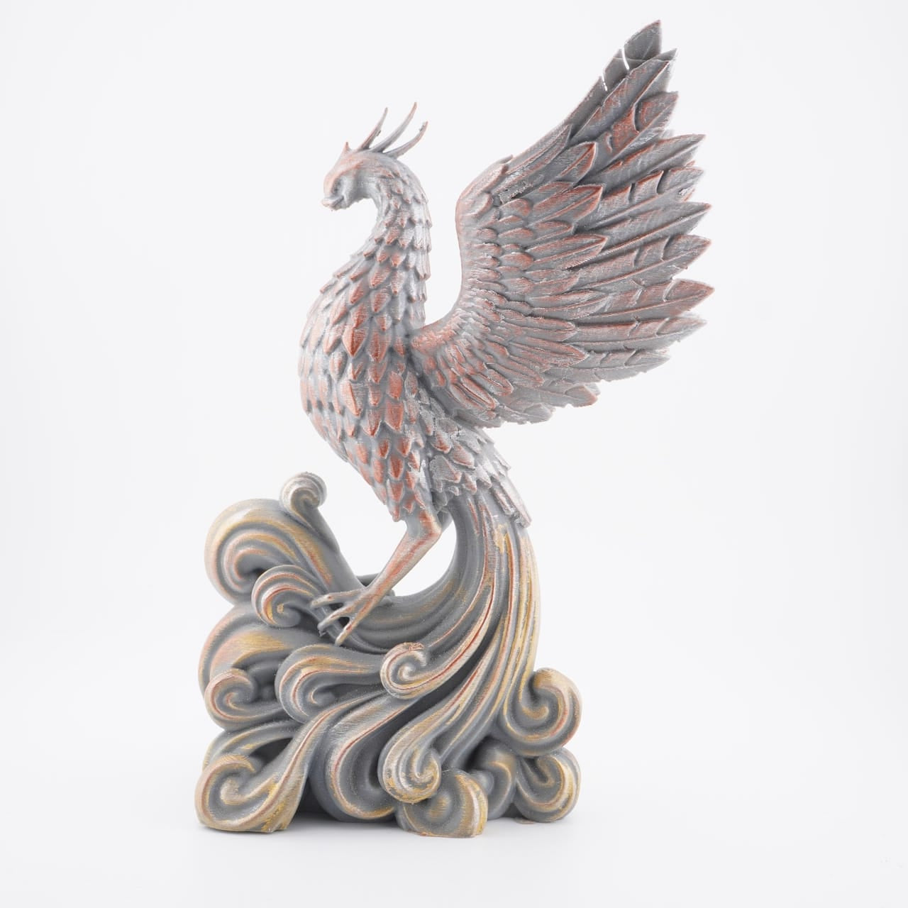 Phoenix 3D Druck Deko 19cm Figur