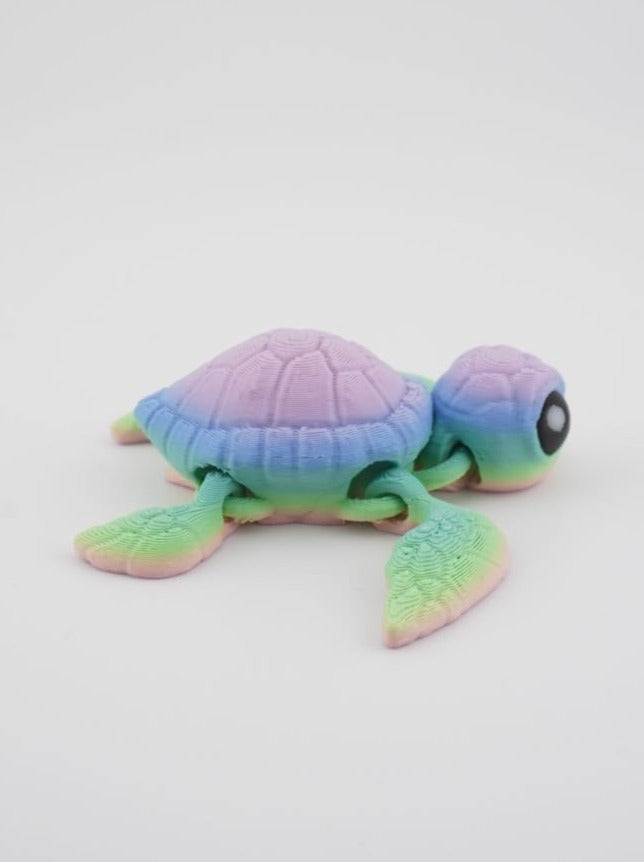 Sea Turtle 3D Druck 7cm lange Fidget Figur
