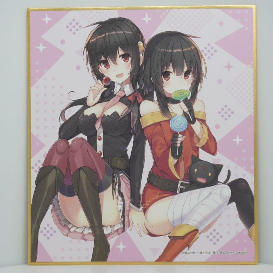 Konosuba Megumin Shikishi