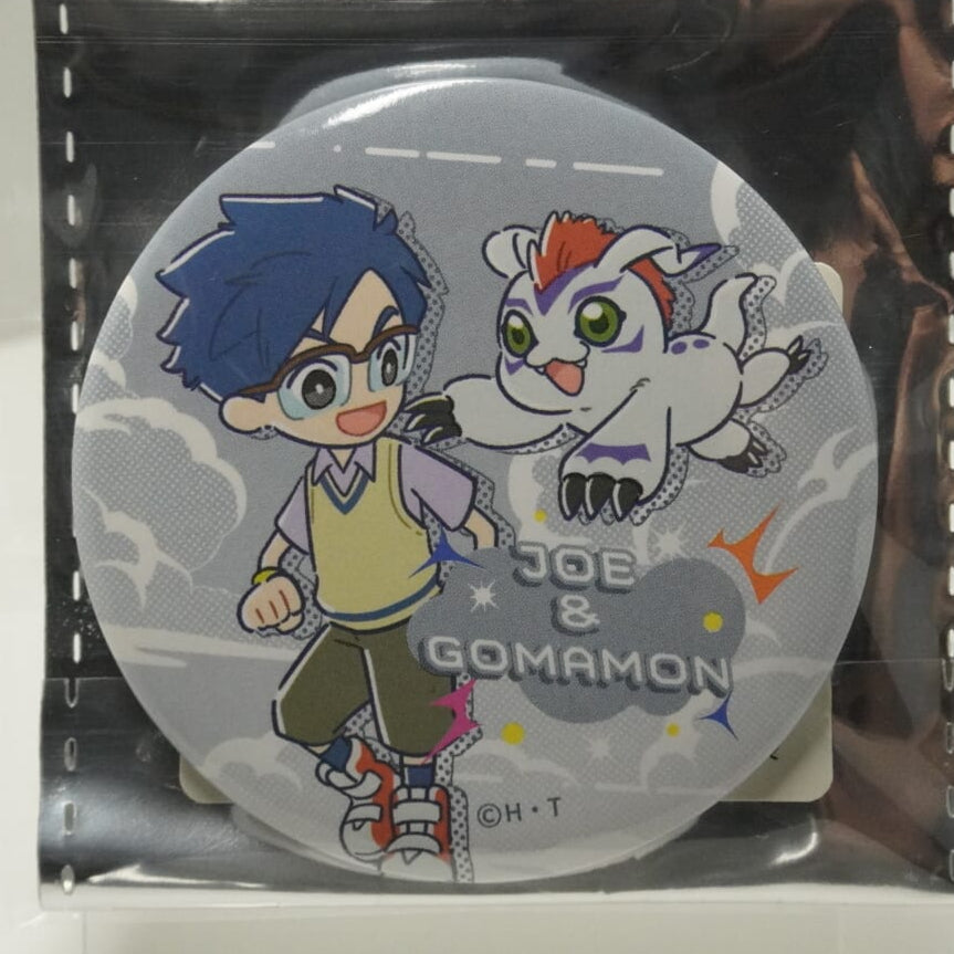 Digimon Joe & Gabumon Button