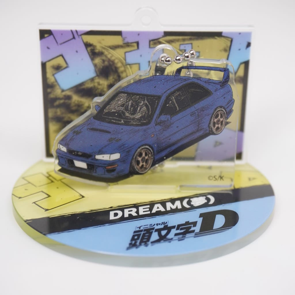 Initial D 4 cm Anhänger / Aufsteller