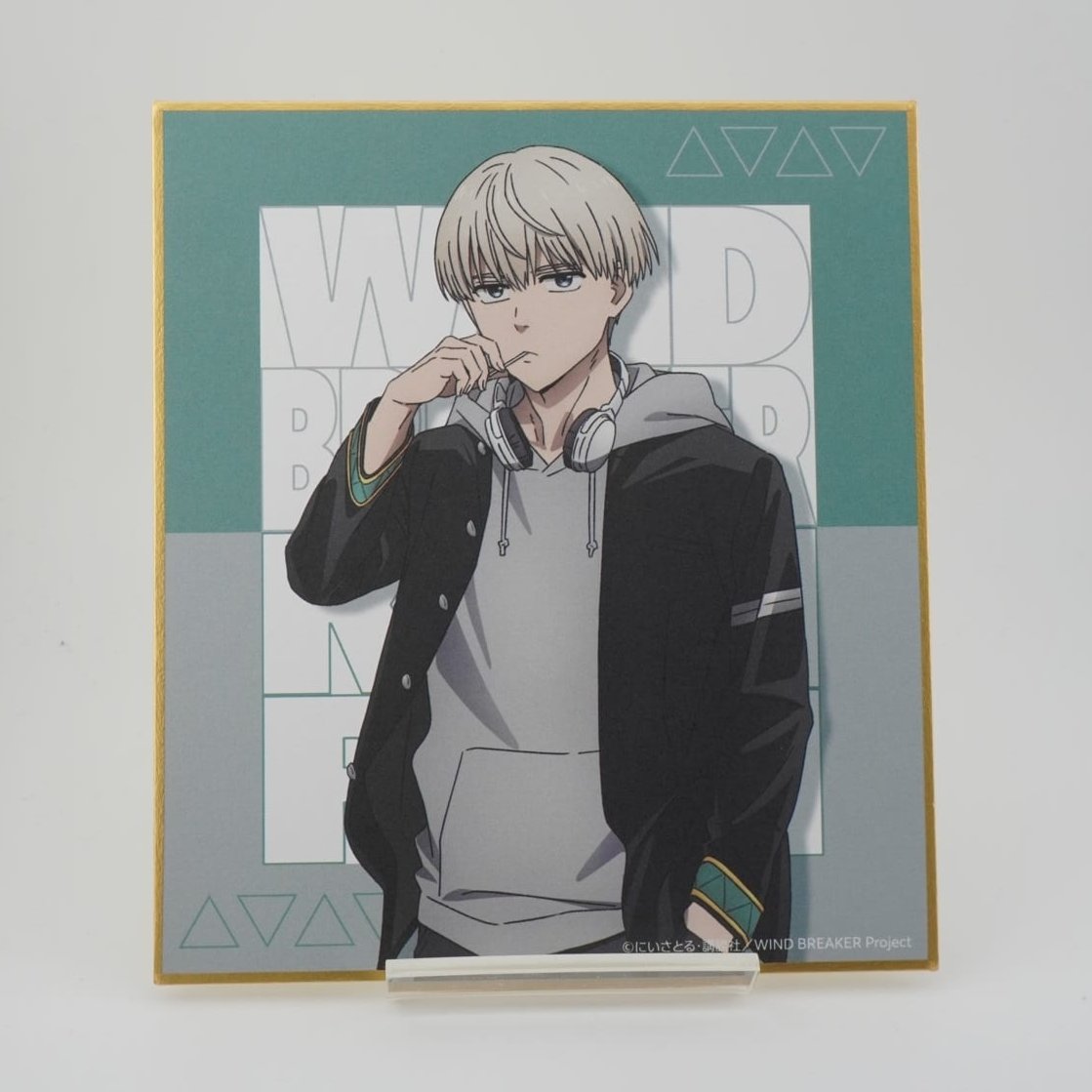 Wind Breaker Ren Kaji Shikishi
