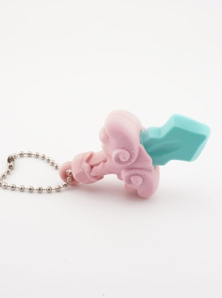 Chibi Sword 3D Druck Anhänger