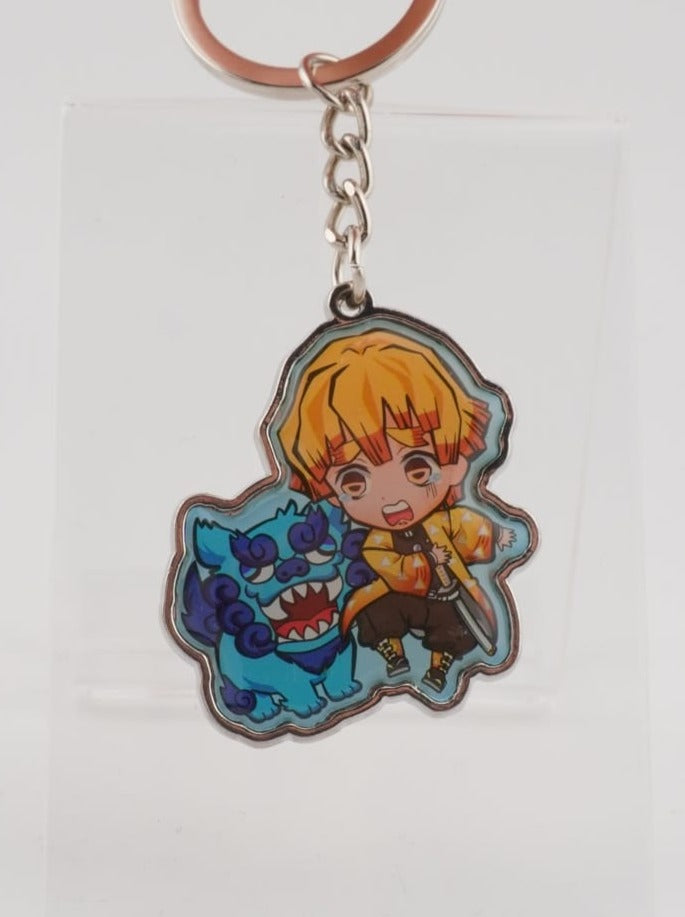 Demon Slayer Zenitsu Metall Anhänger