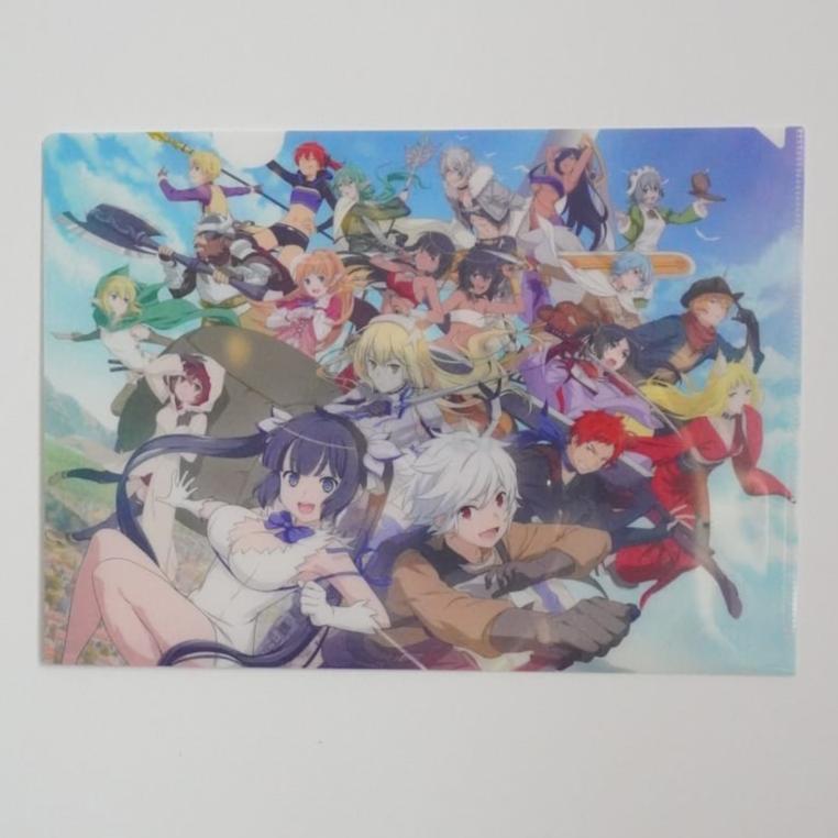 DanMachi Hestia A4 Clearfile / Poster