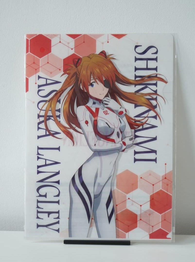 Neon Genesis Evangelion Asuka Langley A4 Clearfile
