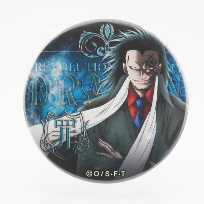 One Piece Monkey D. Dragon 7cm Button