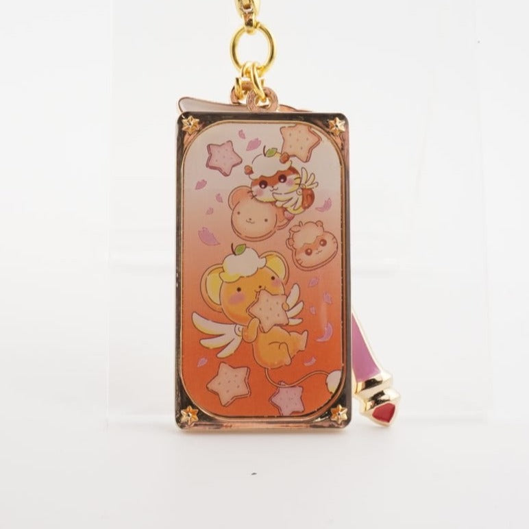 Card Captor Sakura Doppel Metall Anhänger