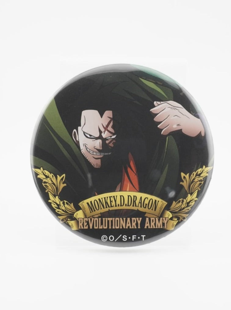 One Piece Monkey D. Dragon 7cm Button