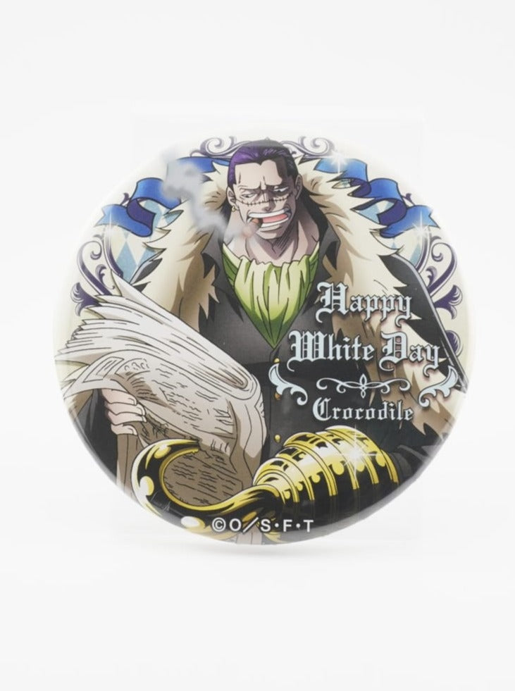 One Piece Sir Crocodile 7cm Button