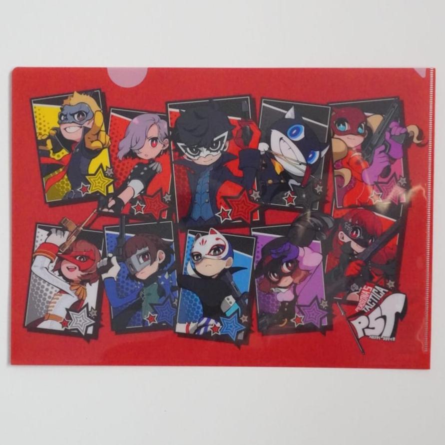 Persona 5 Tactica A4 Clearfile / Poster