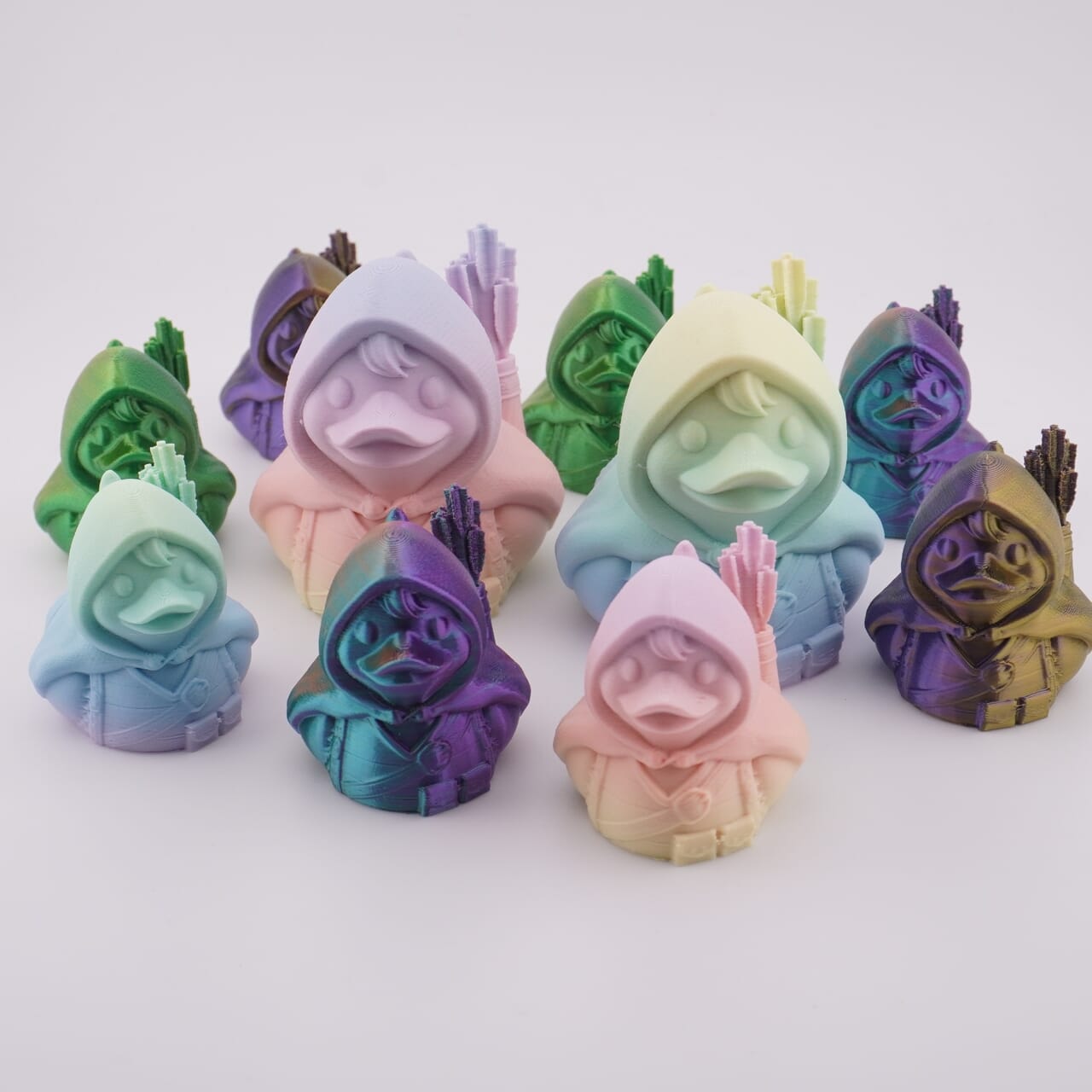 Ranger Duck 3D Druck Figur - Farben und Größen Auswahl