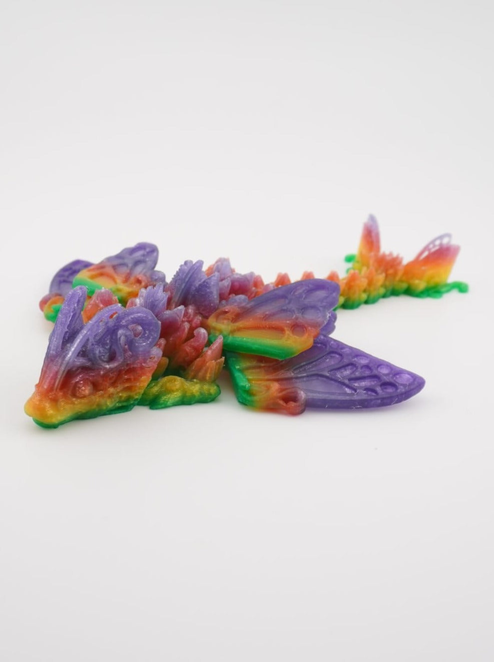Winged Baby Butterfly Dragon 3D Druck 16cm Fidget Figur