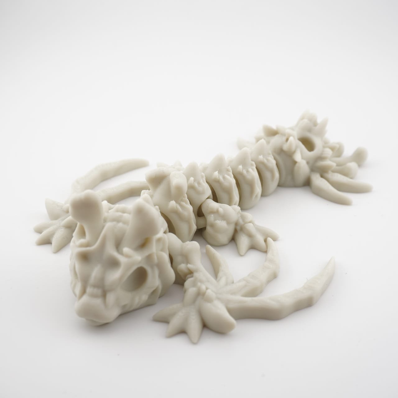 Bone Dragon 3D Druck 14cm Fidget Figur