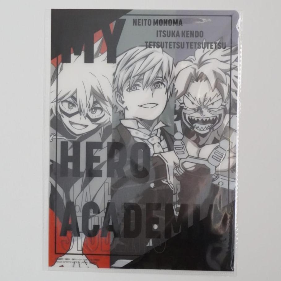My Hero Academia Neito, Itsuka & Tetsu A4 Clearfile / Poster