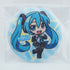 Hatsune Miku 6cm Button mit Stoffüberzug