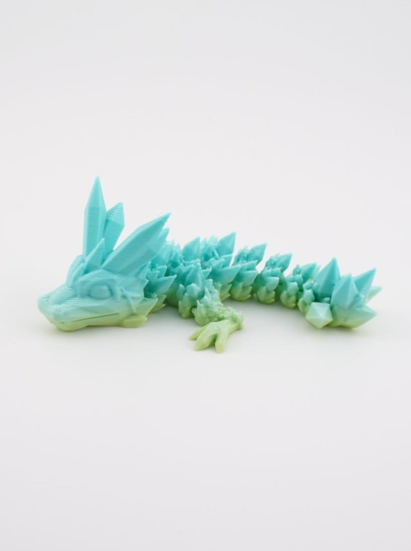 Tadling Crystal Dragon 3D Druck 8cm Fidget Figur